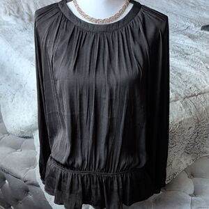 Elegant Black Women's Blouse